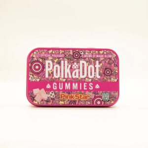 Polka dot shroom gummies